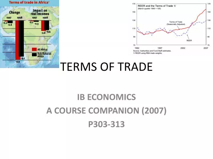 terms of trade