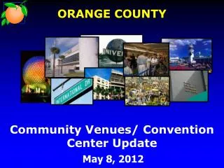 Community Venues/ Convention Center Update