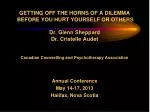 Annual Conference May 14-17, 2013 Halifax, Nova Scotia - slide 1