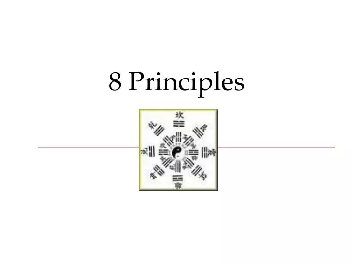 8 principles