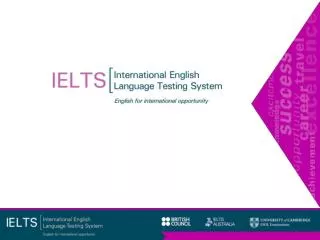 What do IELTS candidates have to do?