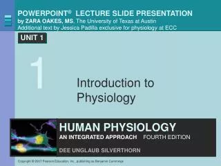 Introduction to Physiology