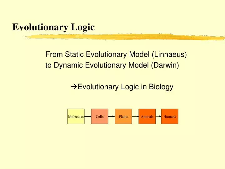 evolutionary logic