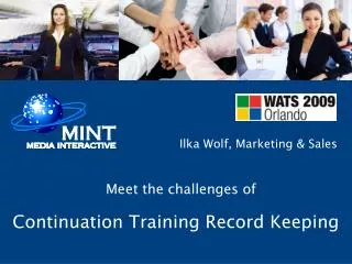Continuation Training Record Keeping