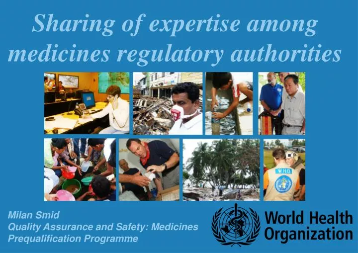 sharing of expertise among medicines regulatory authorities