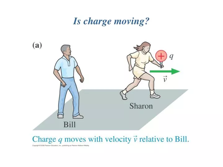 is charge moving
