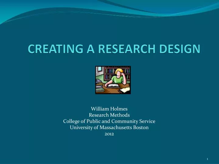 creating a research design