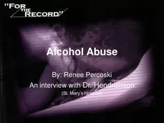 Alcohol Abuse