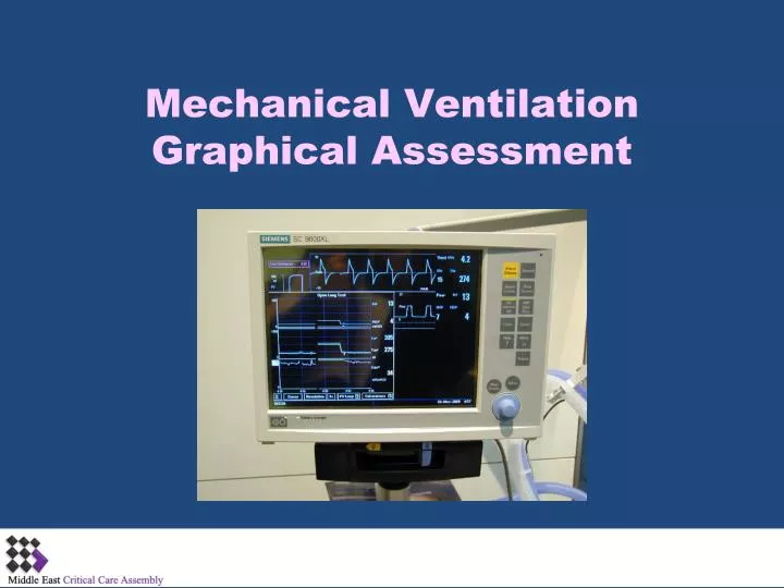 mechanical ventilation graphical assessment