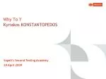 Why To Y - slide 1