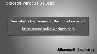 Microsoft Windows 8 | Build