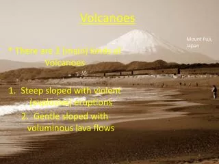 Volcanoes