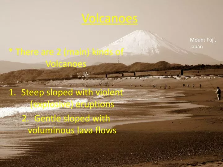 volcanoes