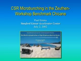 CSR Microbunching in the Zeuthen-Workshop Benchmark Chicane