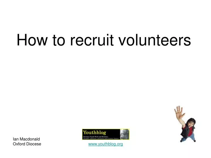 how to recruit volunteers