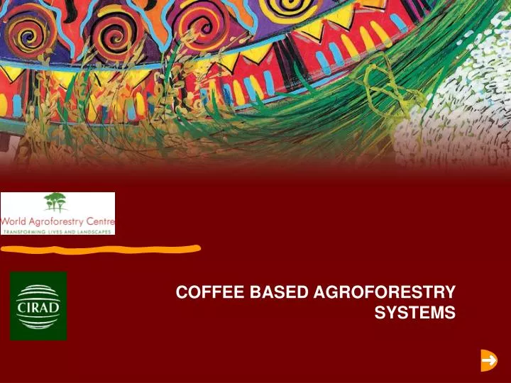 coffee based agroforestry systems