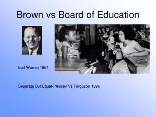 Brown vs Board of Education