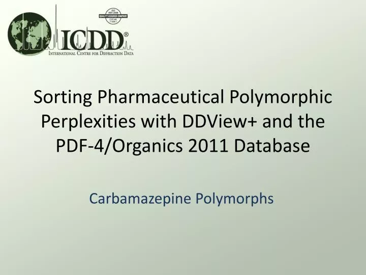 carbamazepine polymorphs