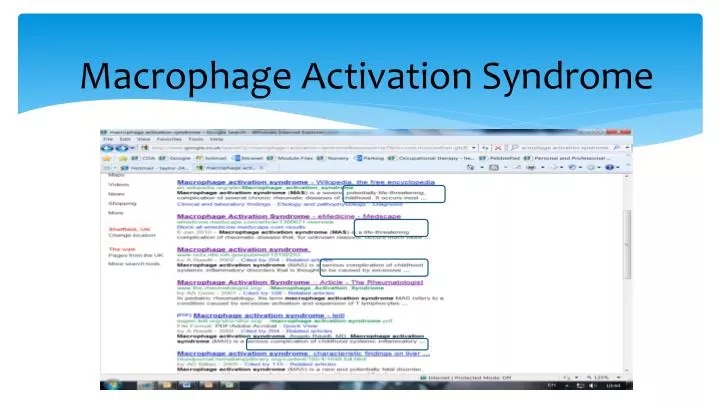 macrophage activation syndrome