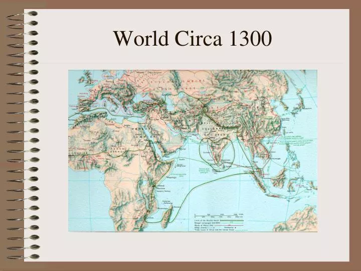 world circa 1300