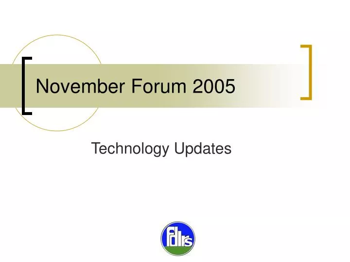 november forum 2005