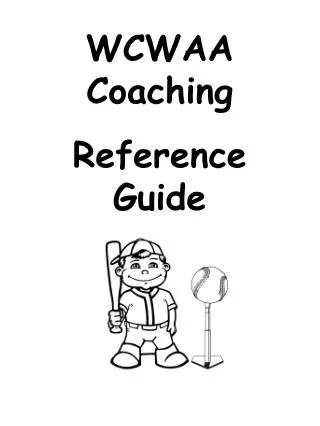 WCWAA Coaching Reference Guide