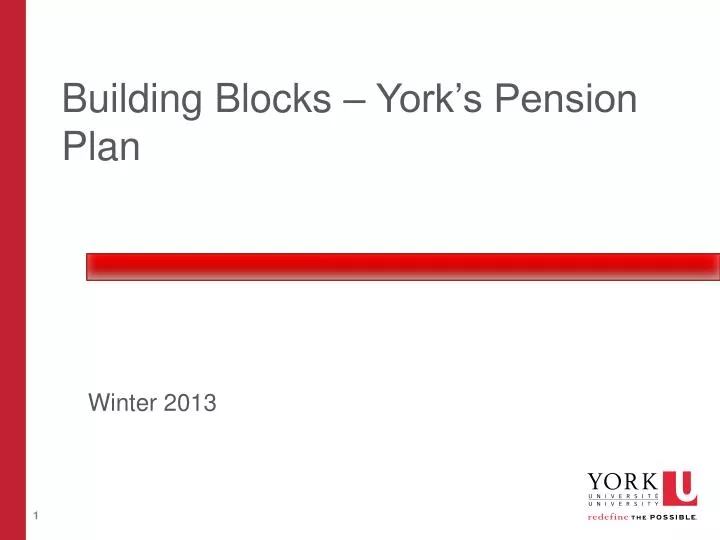 building blocks york s pension plan