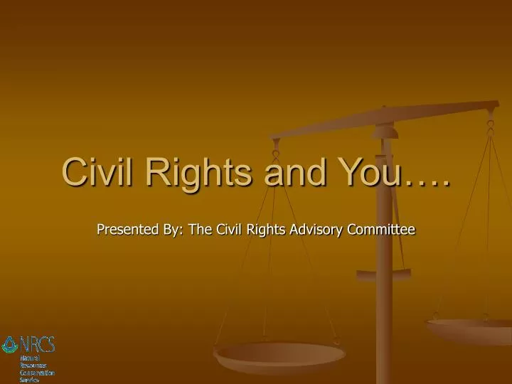 civil rights and you