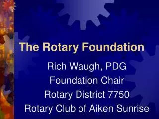 The Rotary Foundation