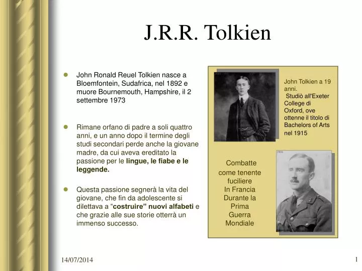 j r r tolkien