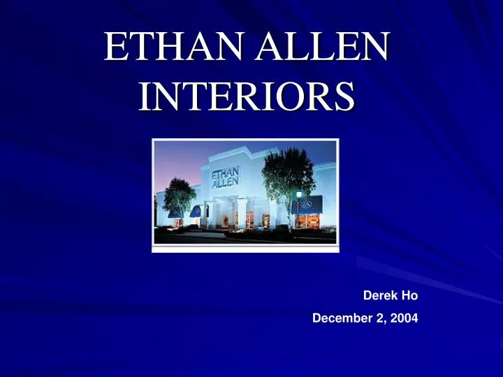 ethan allen interiors