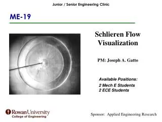 Schlieren Flow Visualization