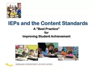 IEPs and the Content Standards