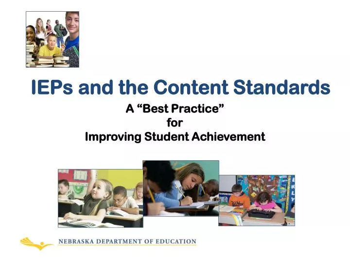 ieps and the content standards
