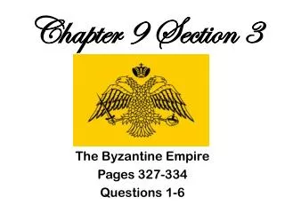 Chapter 9 Section 3