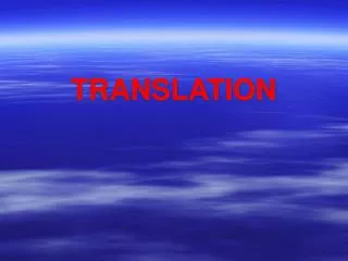 TRANSLATION