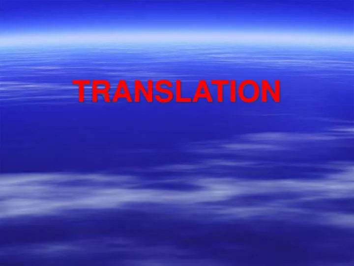 translation