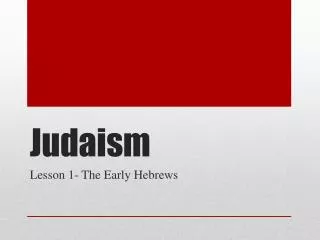 judaism