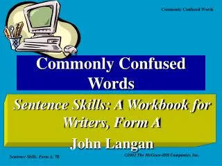 commonly confused words