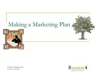 Making a Marketing Plan