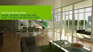3ds Max 2012 with iray Join the Rendering Revolution