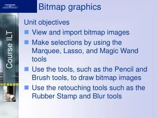 Bitmap graphics