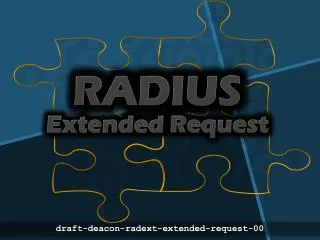 RADIUS Extended Request
