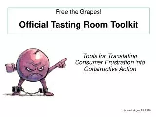 Free the Grapes! Official Tasting Room Toolkit
