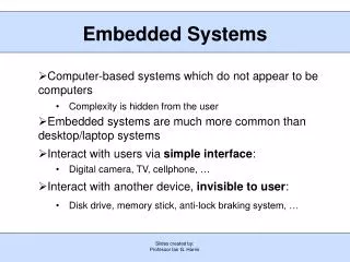 Embedded Systems