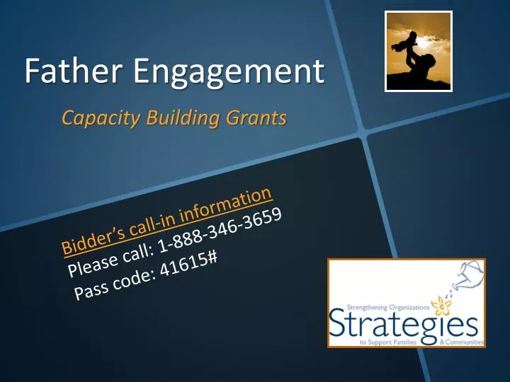 father engagement capacity building grants