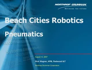 Beach Cities Robotics Pneumatics