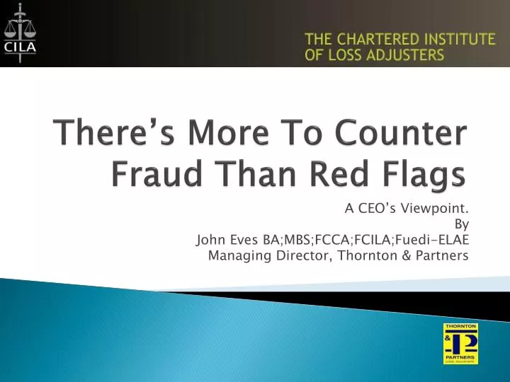 there s more to counter fraud than red flags