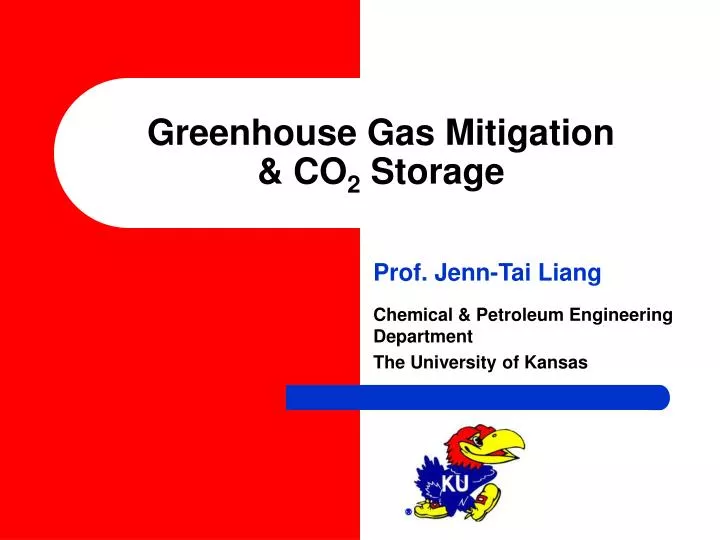 greenhouse gas mitigation co 2 storage