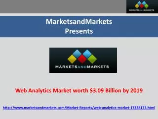 Web Analytics Market worth $3.09 Billion by 2019